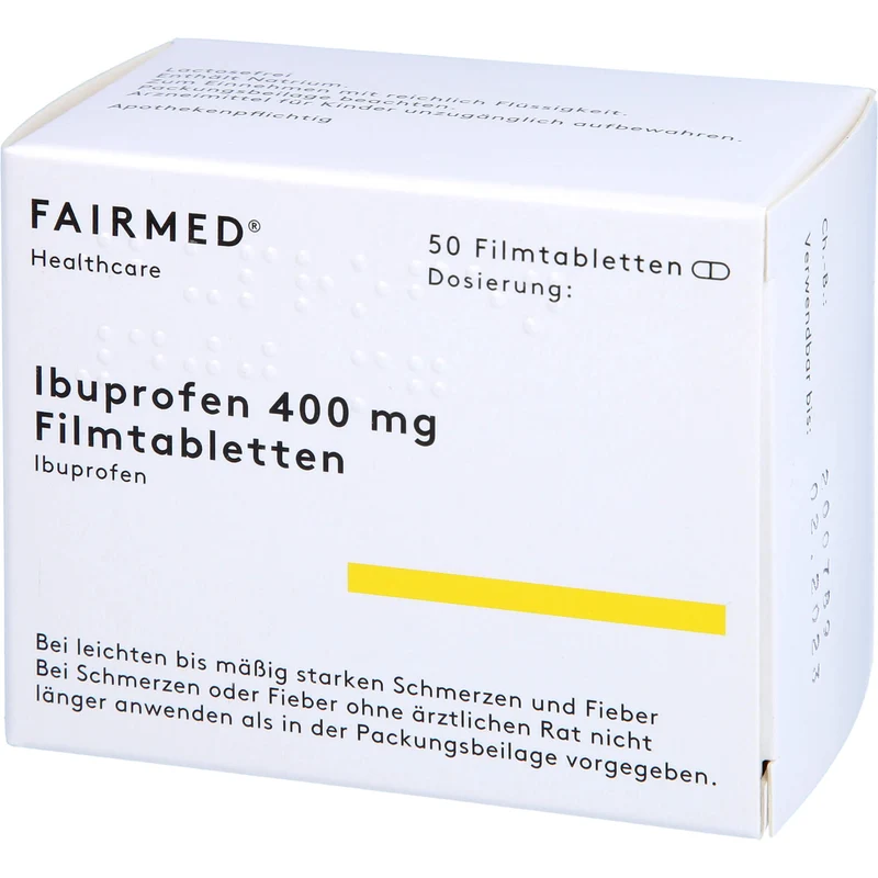 Ibuprofen 400 mg Fair-Med Filmtabletten, 50 St. Tabletten