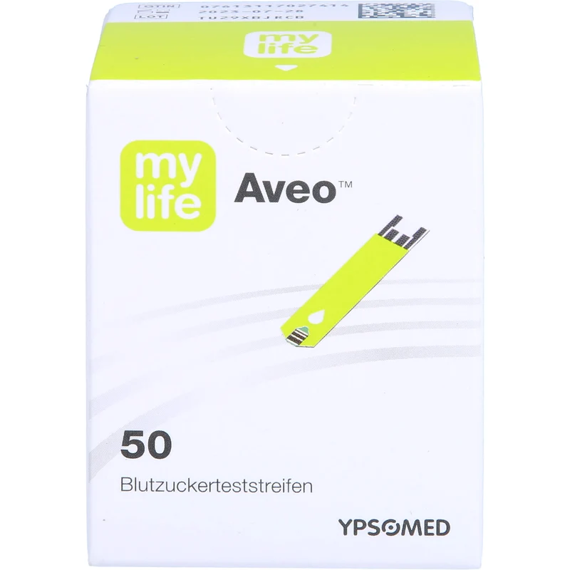 Mylife Aveo Blutzuckerteststreifen, 50 St. Teststreifen