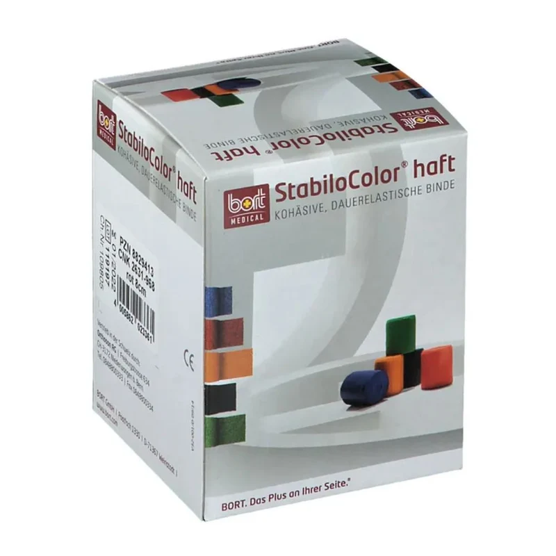 BORT STABILOCOLOR haft 8cm rot, 1 St. Binde