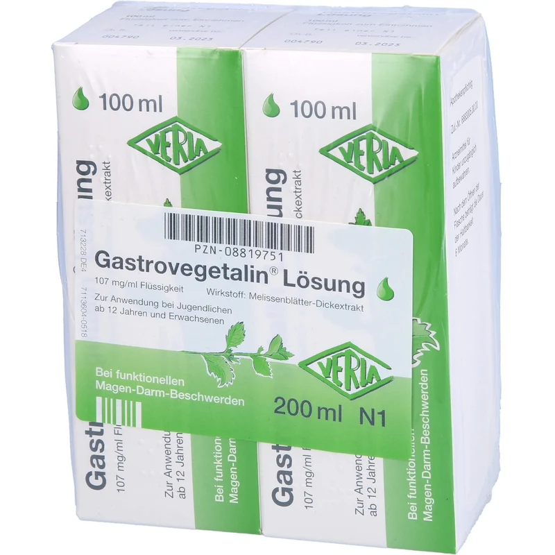 Gastrovegetalin Lösung, Flüssigkeit, 200 ml Lösung