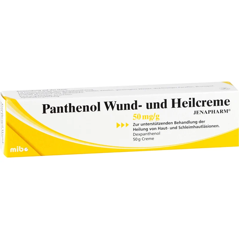 Panthenol Wund- und Heilcreme Jenapharm 50 mg/g, 50 g Creme
