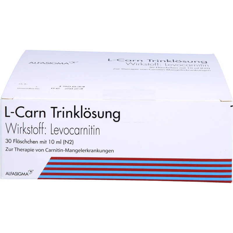 ALFASIGMA L-Carn Trinklösung bei Carnitin Mangelerkrankungen, 30 St. Flaschen