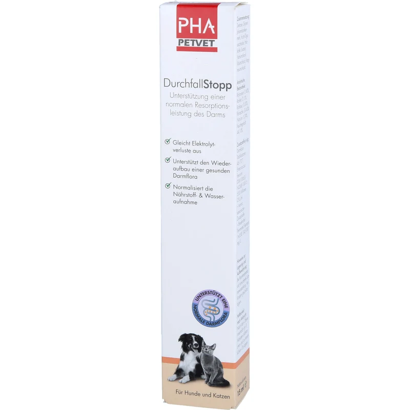 PHA Durchfallstopp für Hunde, 15 ml Paste