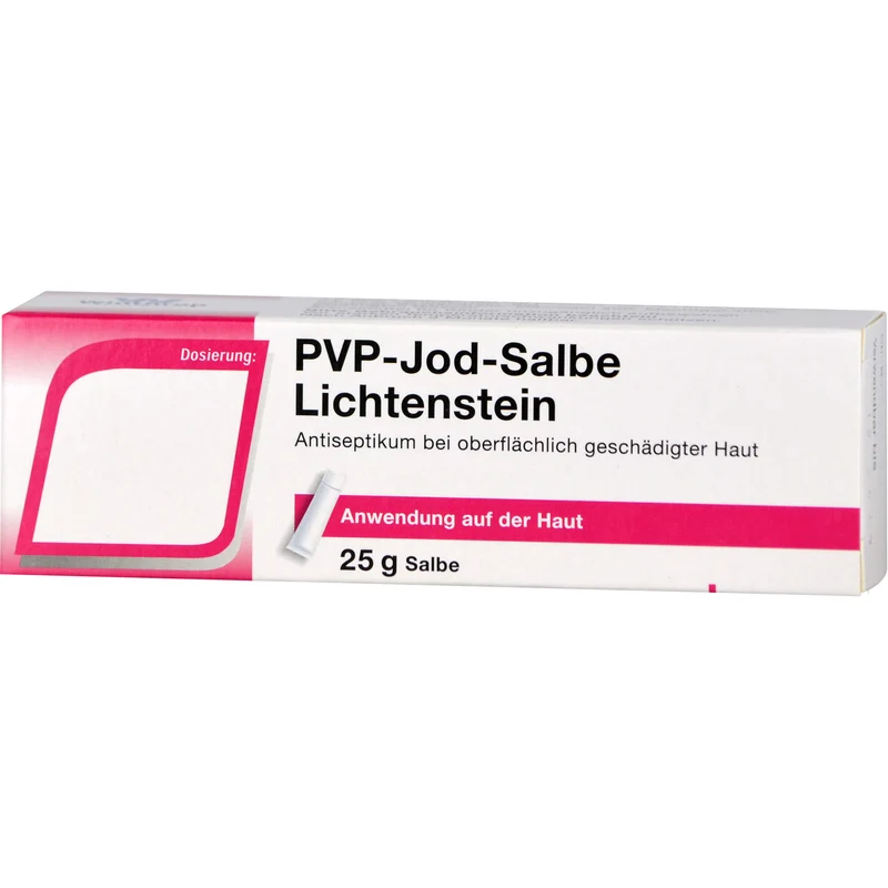 ZENTIVA PVP-Jod-Salbe Lichtenstein 100 mg/g, 25 g Salbe