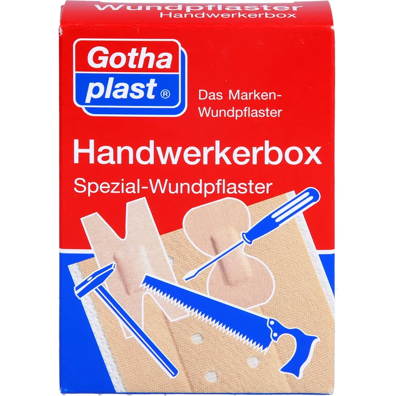 Gothaplast Handwerkerbox Spezialpflaster, 1 St. Set