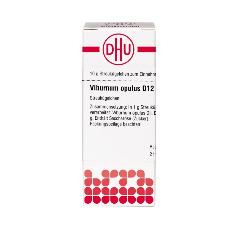 Viburnum opulus D12 DHU Globuli, 10 g Globuli