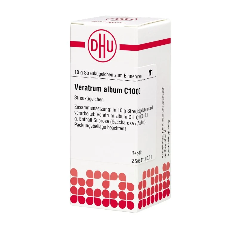 Veratrum album C1000 DHU Globuli, 10 g Globuli