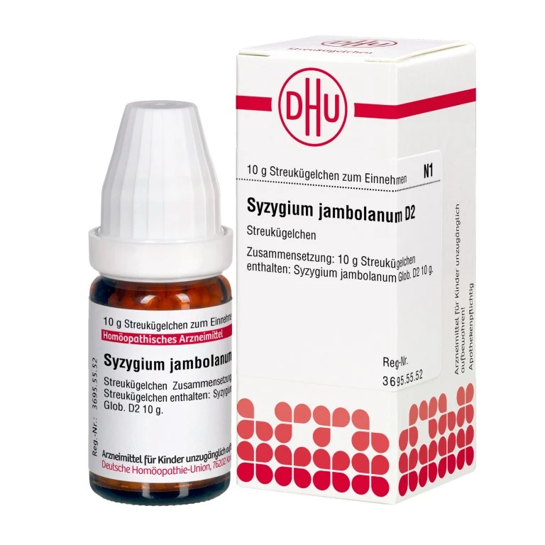 Syzygium jambolanum D2 DHU Globuli, 10 g Globuli