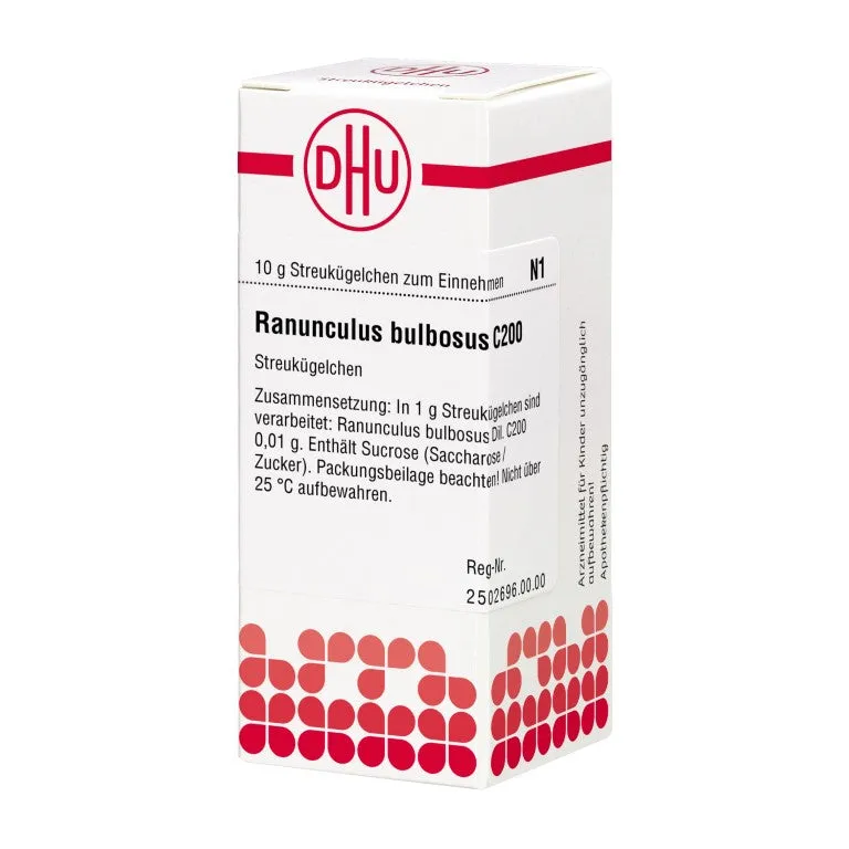Ranunculus bulbosus C200 DHU Globuli, 10 g Globuli