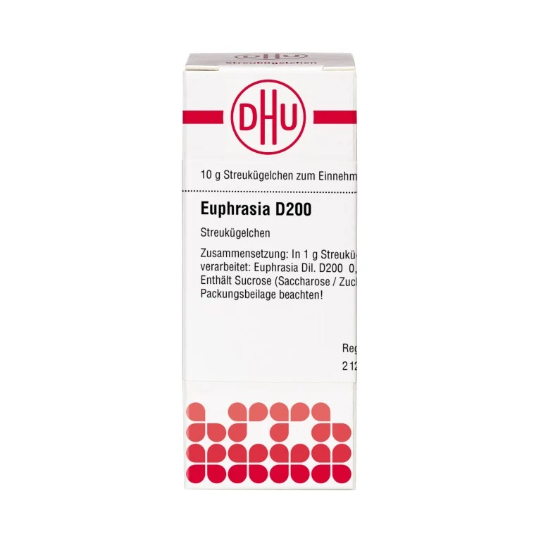 Euphrasia D200 DHU Globuli, 10 g Globuli