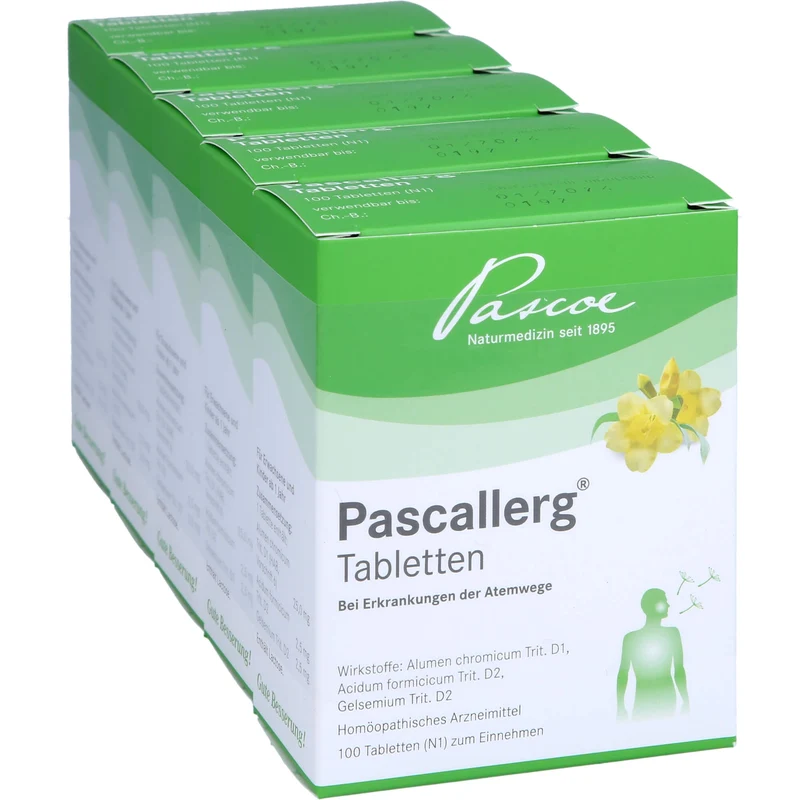 Pascallerg®, 500 St TAB
