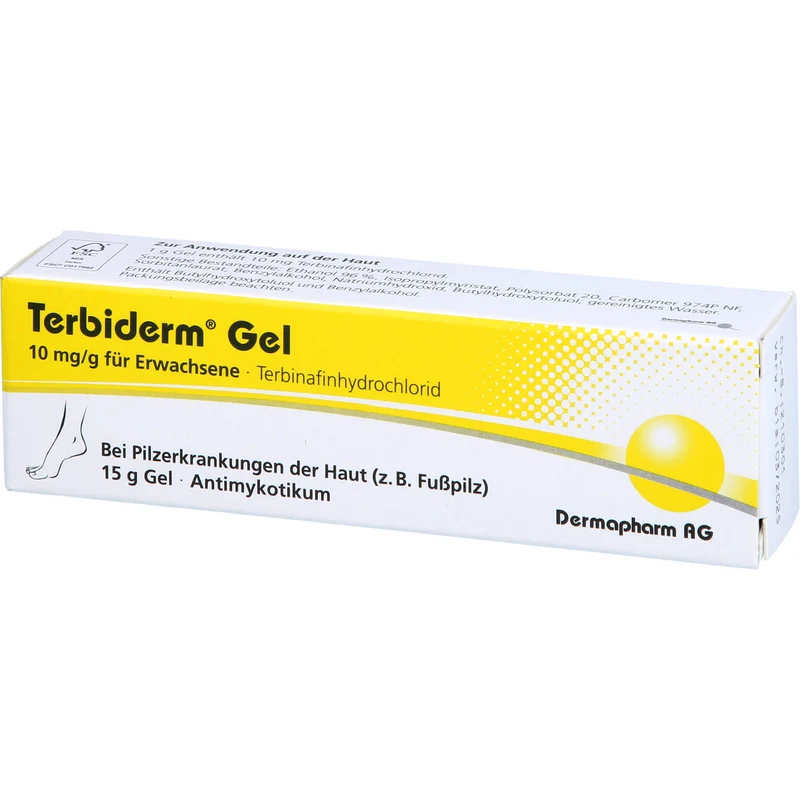 Terbiderm Gel, 10 mg/g für Erwachsene, 15 g Gel