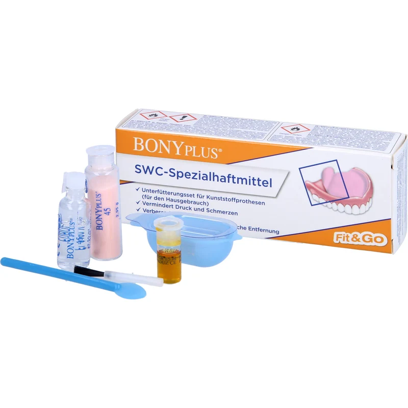 BONYplus SWC SPEZIAL ZAHNPROTHESENHAFTMITTEL SET, 1 St. Set