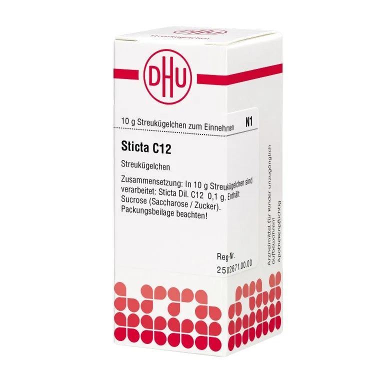 Sticta C12 DHU Globuli, 10 g Globuli