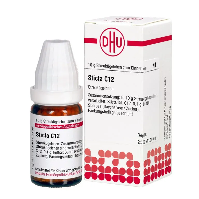 Sticta C12 DHU Globuli, 10 g Globuli