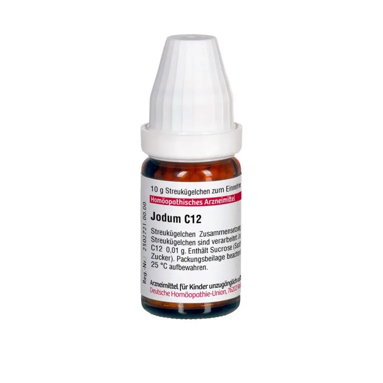 Jodum C12 DHU Globuli, 10 g Globuli