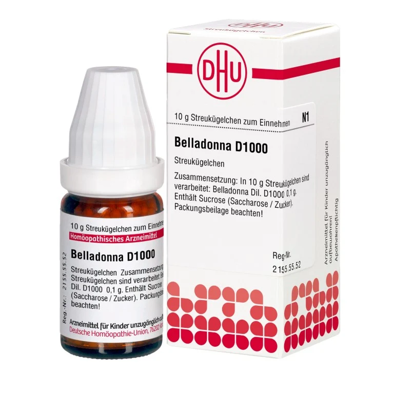 Belladonna D1000 DHU Globuli, 10 g Globuli