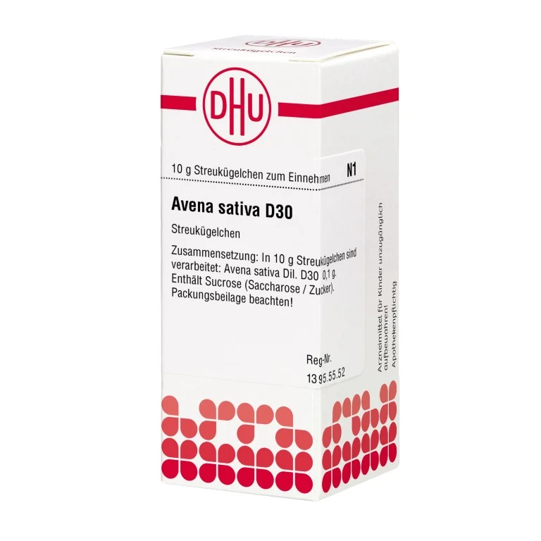 Avena sativa D30 DHU Globuli, 10 g Globuli