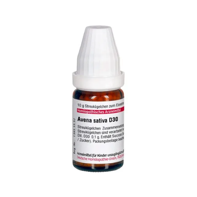 Avena sativa D30 DHU Globuli, 10 g Globuli