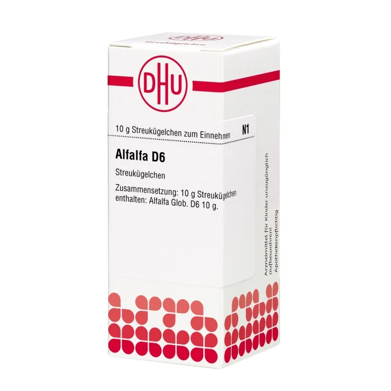 Alfalfa D6 DHU Globuli, 10 g Globuli
