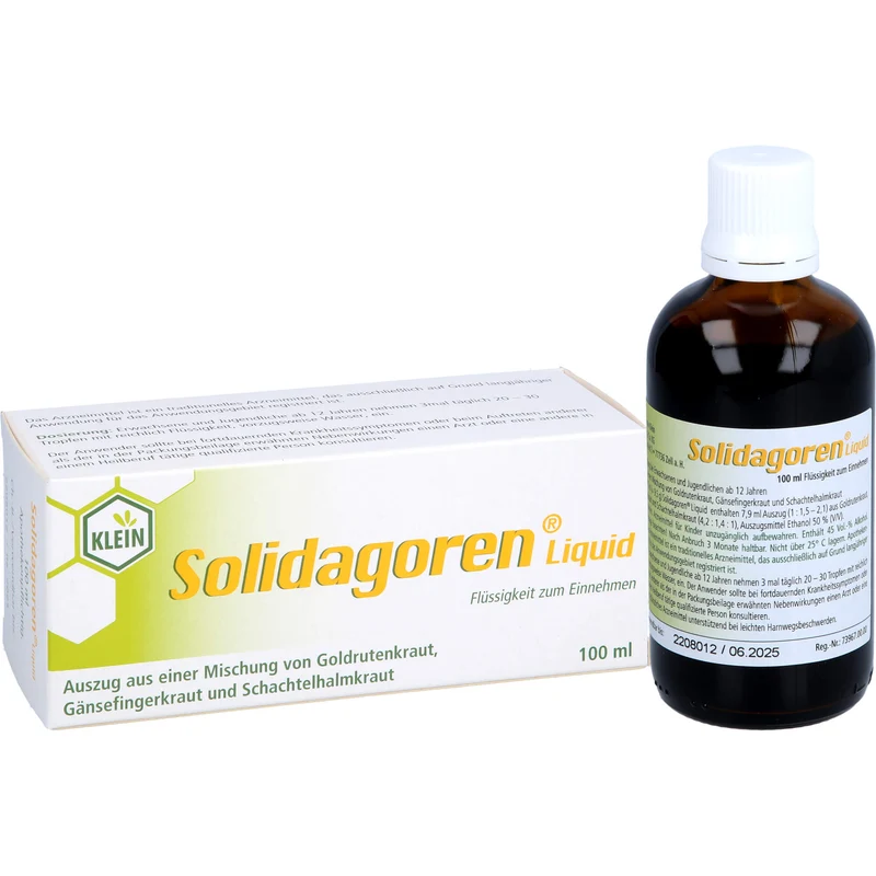 Solidagoren Liquid unterstützend bei leichten Harnwegsbeschwerden, 100 ml Lösung