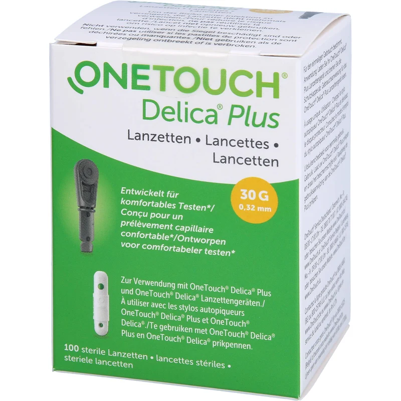 OneTouch Delica Plus Nadellanzetten, 100 St. Packung