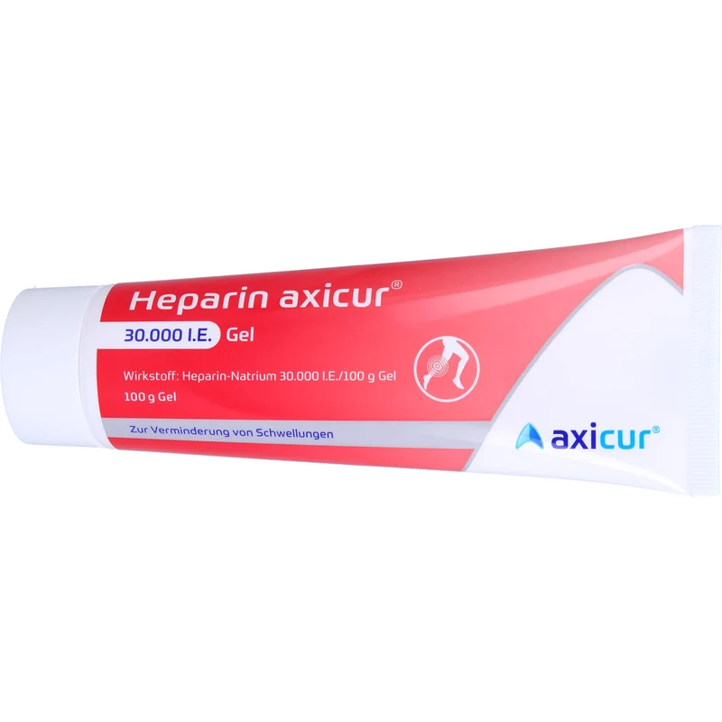 Heparin axicur 30.000 I.E. Gel zur Verminderung von Schwellungen, 100 g Gel