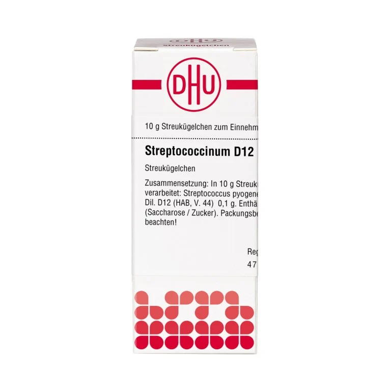 Streptococcinum D12 DHU Globuli, 10 g Globuli