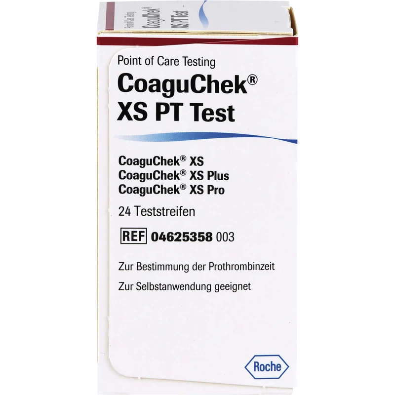 CoaguChek XS PT Test PST, 24 St. Teststreifen