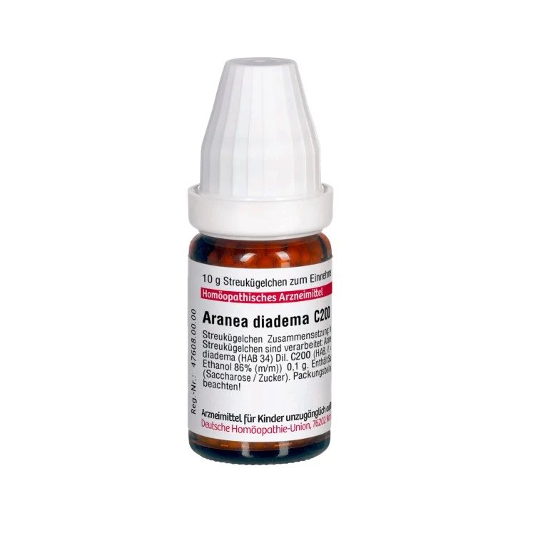 Aranea diadema C200 DHU Globuli, 10 g Globuli