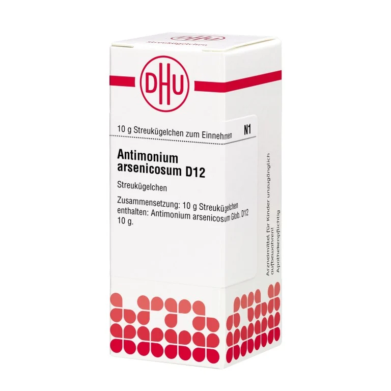 Antimonium arsenicosum D12 DHU Globuli, 10 g Globuli