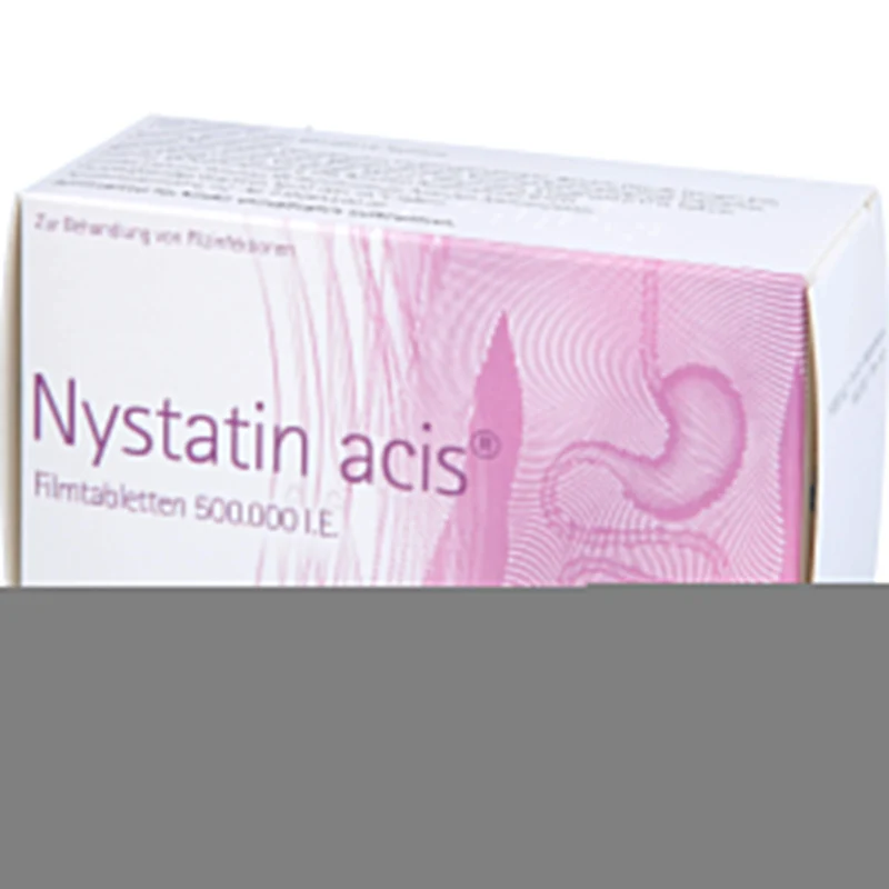 Nystatin acis Filmtabletten, 100 St. Tabletten