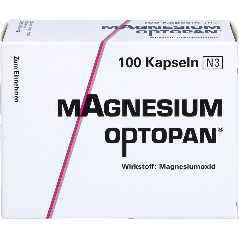 Magnesium-Optopan®, Hartkaps., 100 St KAP