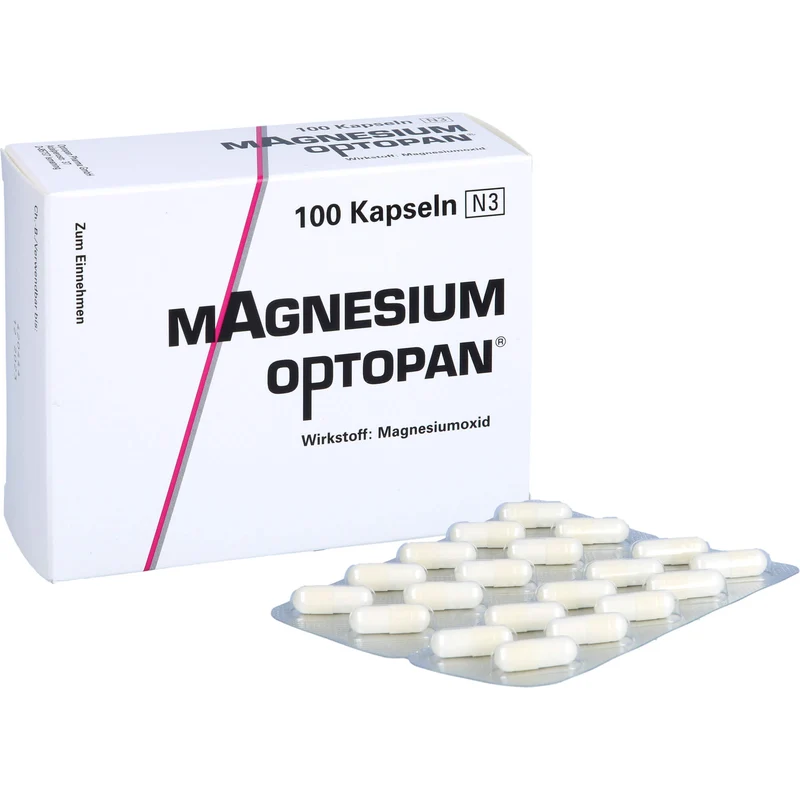 Magnesium-Optopan®, Hartkaps., 100 St KAP