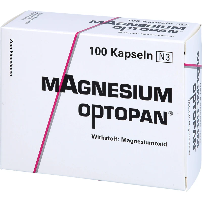 Magnesium-Optopan®, Hartkaps., 100 St KAP