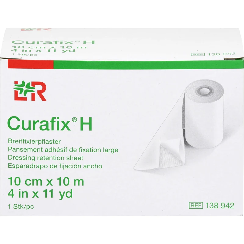 Curafix H Fixierpflaster 10 cm x 10 m, 1 St. Pflaster