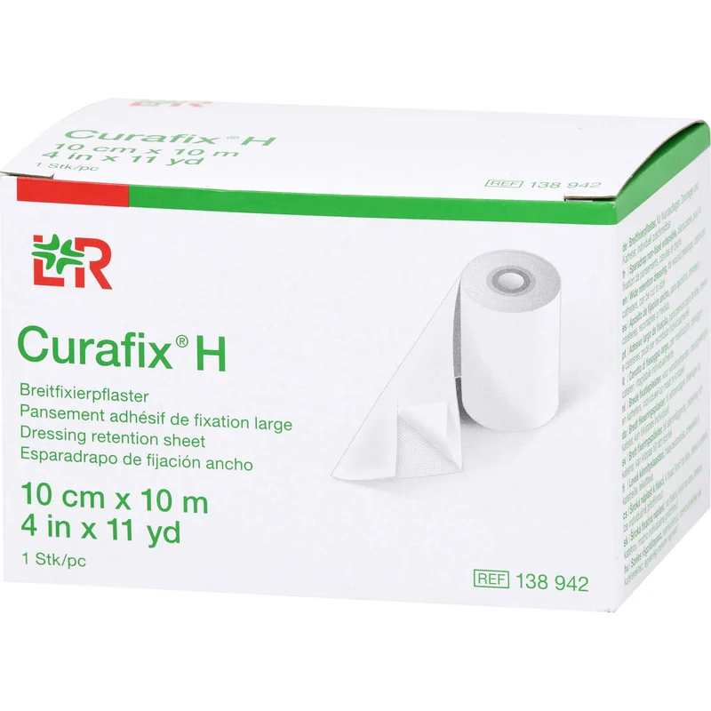 Curafix H Fixierpflaster 10 cm x 10 m, 1 St. Pflaster