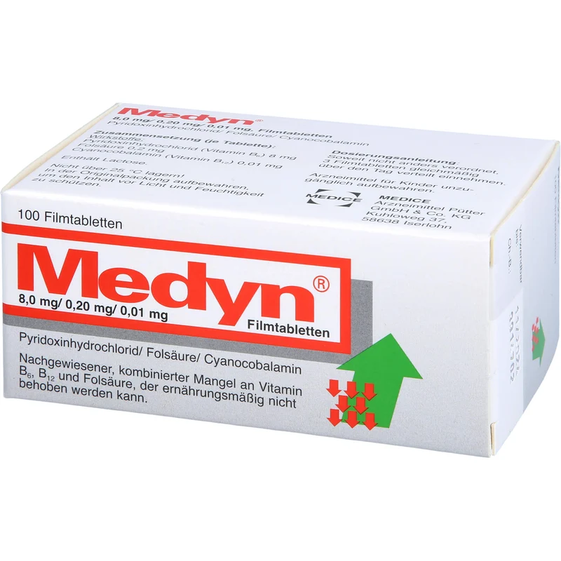 Medyn 8,0 mg/0,20 mg/0,01 mg, Filmtabletten, 100 St. Tabletten