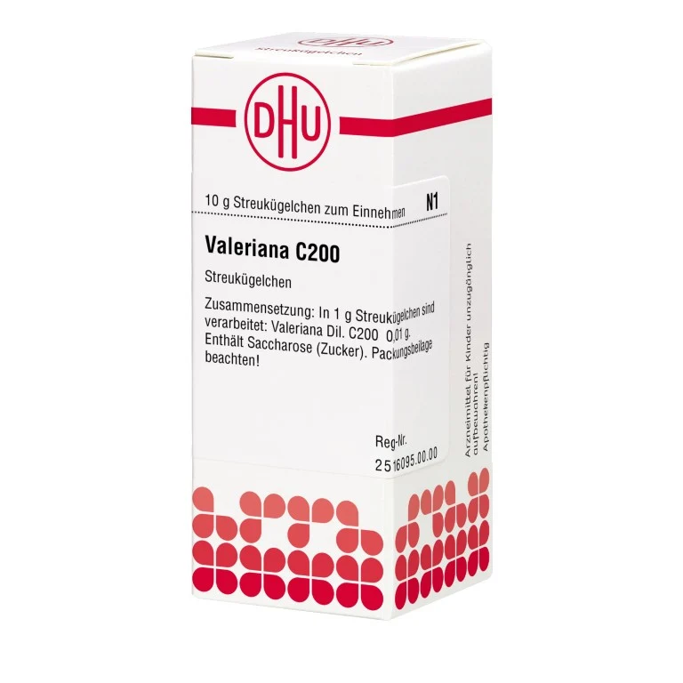 Valeriana C200 DHU Globuli, 10 g Globuli