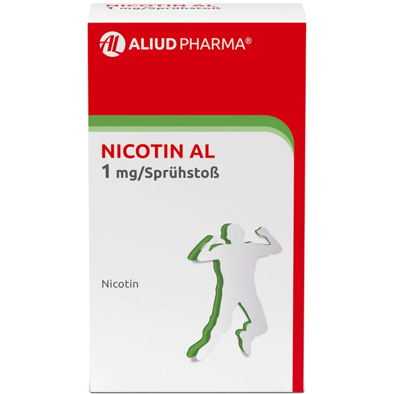 Nicotin AL 1 mg / Sprühstoß Spray zur Rauchentwöhnung, 1 St. Spray
