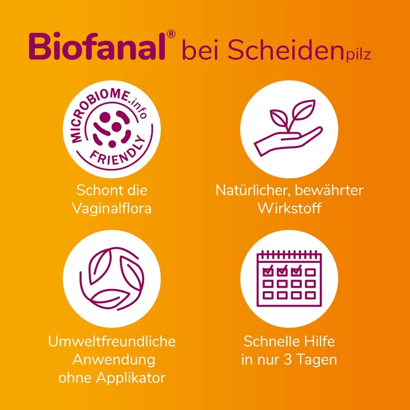 Biofanal Scheidenpilz Vta, 6 St VTA