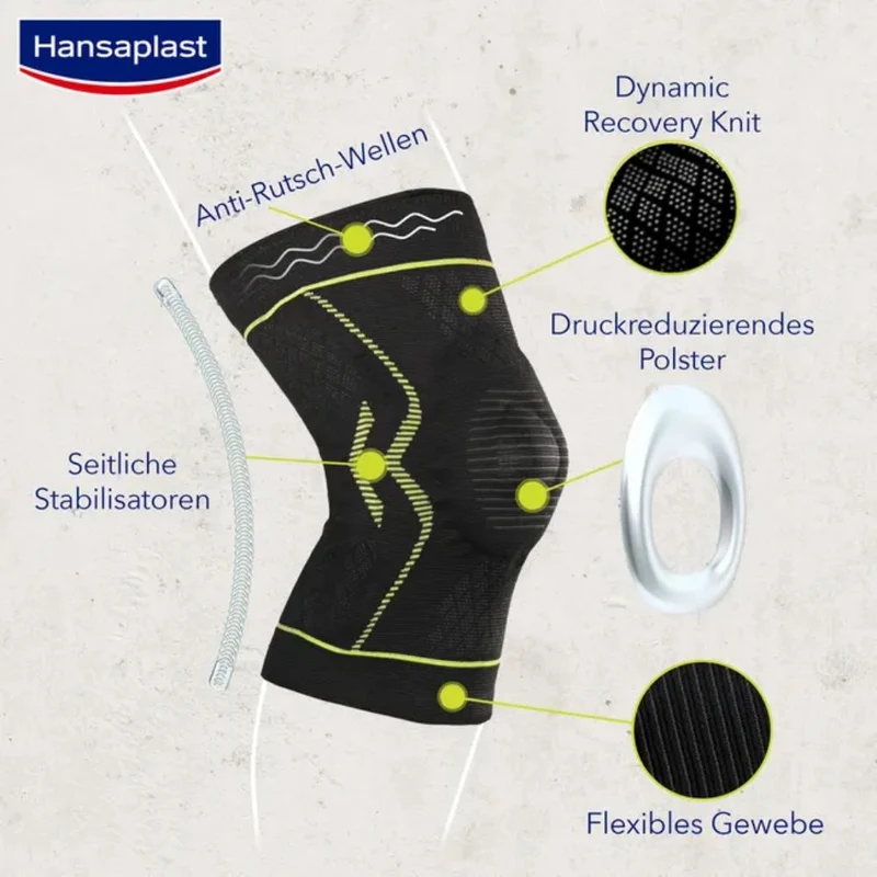 Hansaplast Sport Knie-Bandage Größe M, 1 St. Bandage