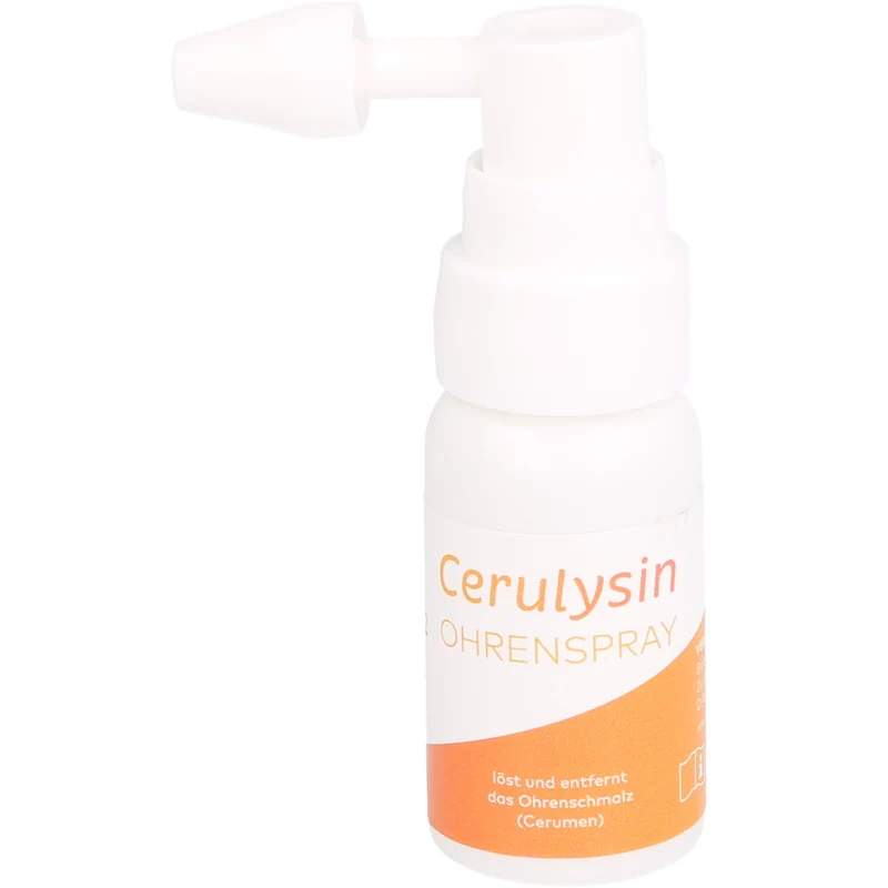 Cerulysin Ohrenspray zur regelmäßigen Reinigung des Ohres, 15 ml Lösung