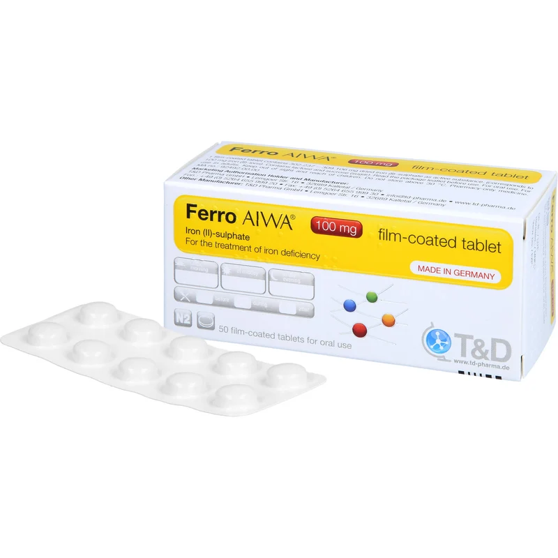 Ferro AIWA 100 mg Filmtablette, 50 St FTA
