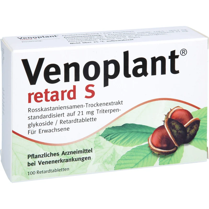 Venoplant retard S Tabletten bei Schmerzen und Schweregefühl in den Beinen, 100 St. Tabletten