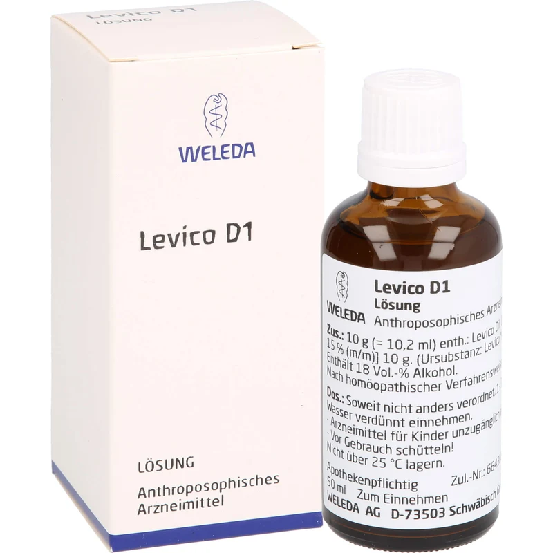 Levico D1 Weleda Dil., 50 ml DIL
