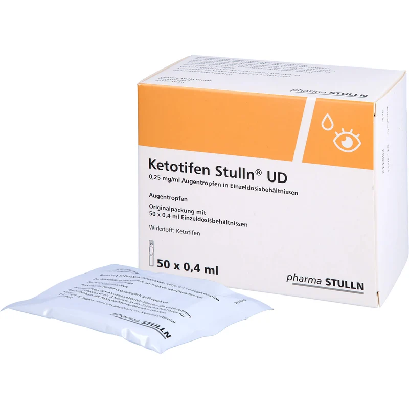 Ketotifen Stulln Ud Augent, 50X0.4 ml EDP