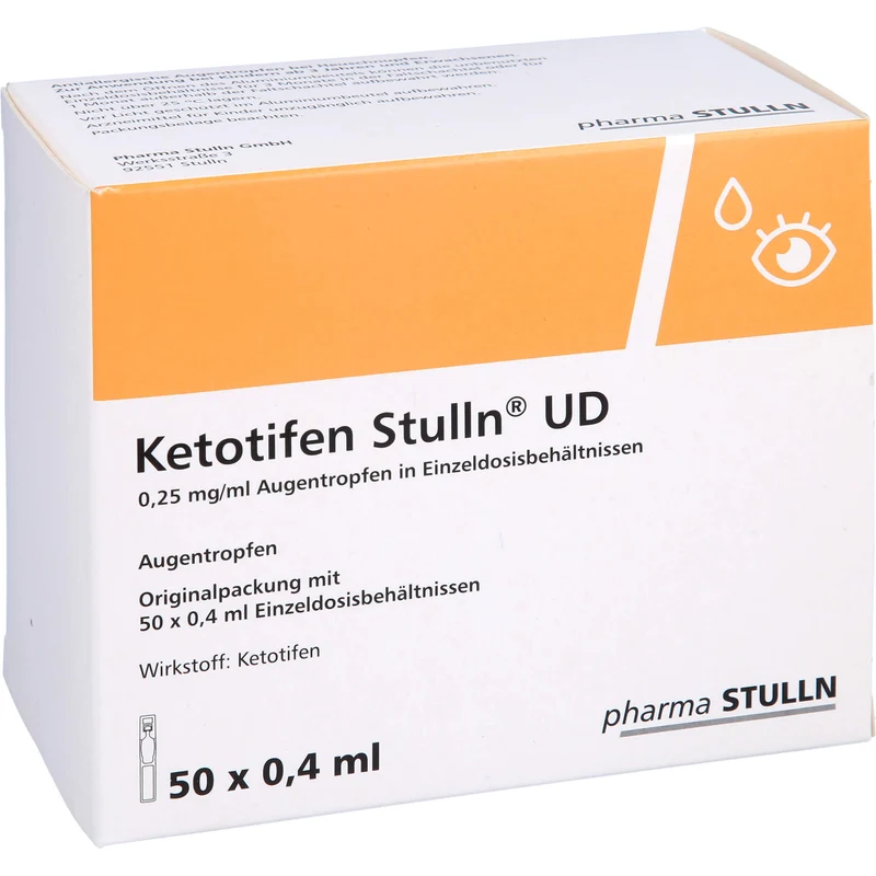 Ketotifen Stulln Ud Augent, 50X0.4 ml EDP