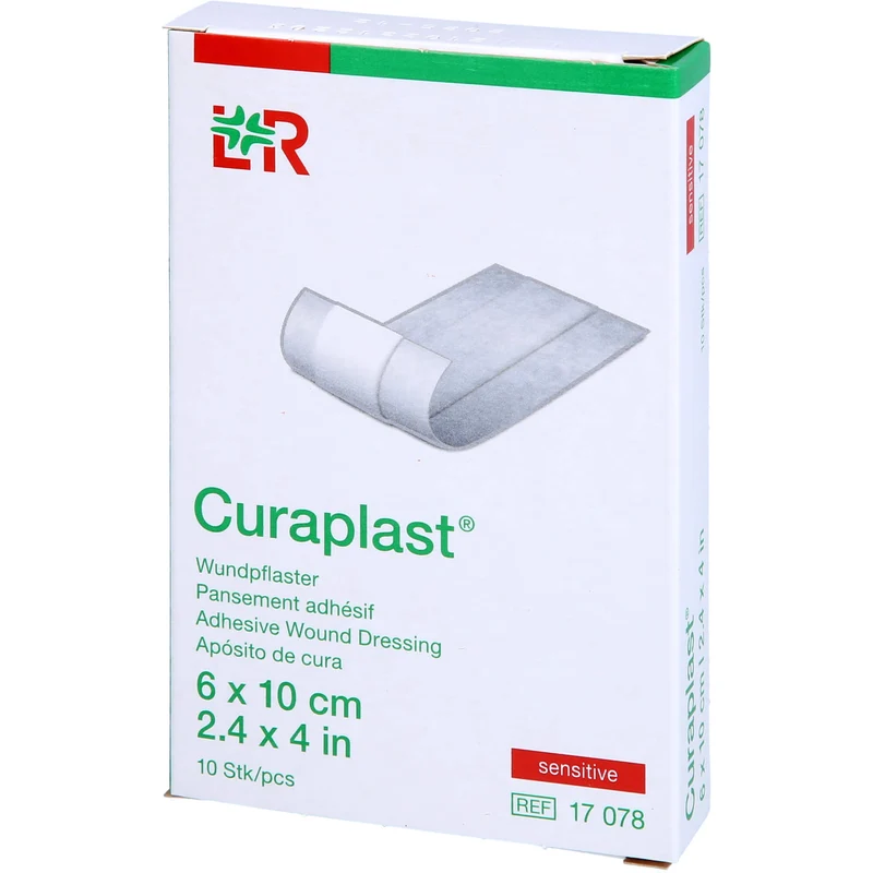 Curaplast sensitive Wundschnellverband 6 cm x 10 cm, 10 St. Pflaster