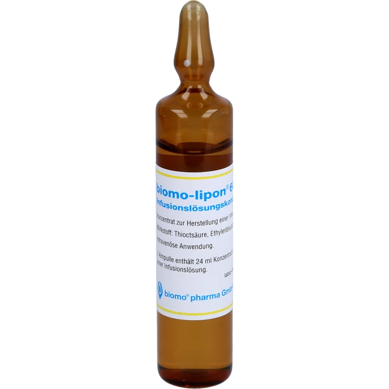 Biomo-lipon 600 mg Infusionslösungskonzentrat, 10 St. Ampullen